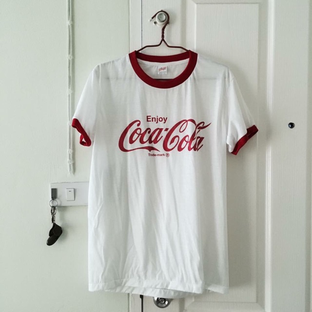 เสื้อยืดวินเทจ ลายcoca cola