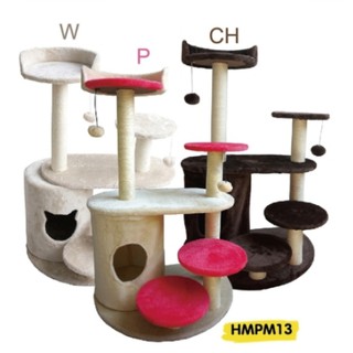 คอนโดแมว ที่ข่วนแมว  ของเล่นแมว (HMPM13)