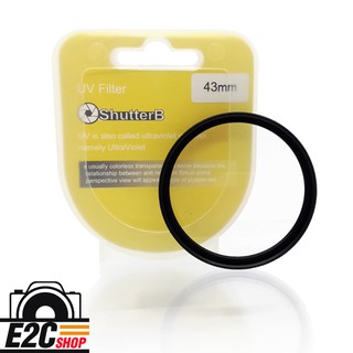 FILTER UV Shutter B 43mm ฟิลเตอร์หน้าเลนส์