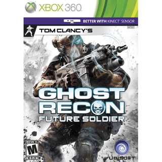 แผ่น XBOX 360 Tom Clancys Ghost Recon Future Soldier ใช้กับเครื่องที่แปลงระบบ RGH