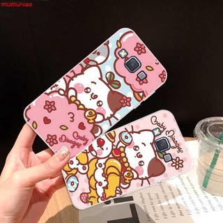 เคสซิลิคอน TPU นิ่ม ลาย 2 สําหรับ Samsung A3 A5 A6 A7 A8 A9 Star Pro Plus E5 E7 2016 2017 2018 TMGJT