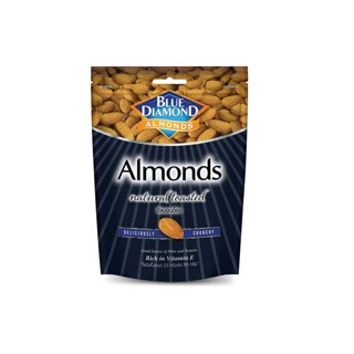 บลูไดมอนด์ อัลมอนด์อบ 400 ก. Blue Diamond Natural Toasted Almonds 400 g.