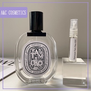 แท้💯%【🚛จัดส่งที่รวดเร็ว】 Diptyque Tam Dao EDT 2ml/5ml/10ml