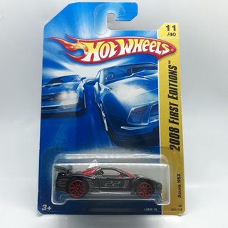 รถเหล็ก Hotwheels ACURA NSX 2008 FIRST EDITION สีดำ (ib21)