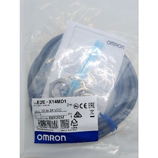 Omron E2E-X14MD1 12-24vdc proximity sensor สายยาว2เมตร