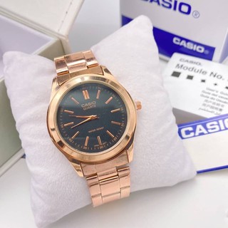 ดูแพงสุดๆ Casio สายพิ้ง หน้าปัด 4.0 ลุคคุณหนูสุดๆ รหัสสินค้า C661