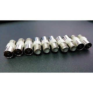 IEC female to F Female connector แพ็คละ 10ชิ้น(12)