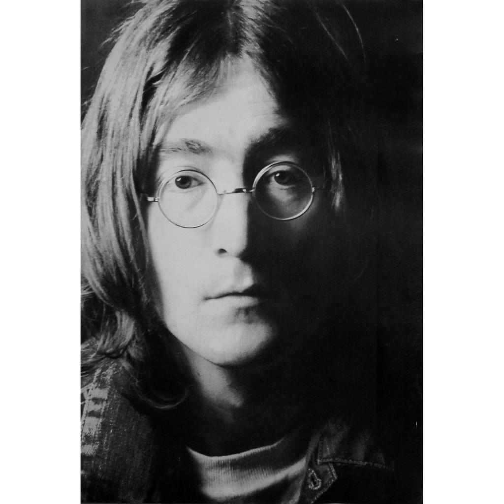 โปสเตอร์ รูปถ่าย นักร้อง จอห์น เลนนอน John Lennon (1957-80) POSTER 21”x30” Inch English Rock POP the