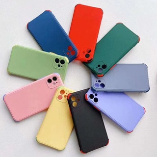 【พร้อมส่งจากไทย】เคสกันกระเเทกสีพาสเทลกันกล้องกันมุม realme C20 realme c3 realme6i realme5 realme5i