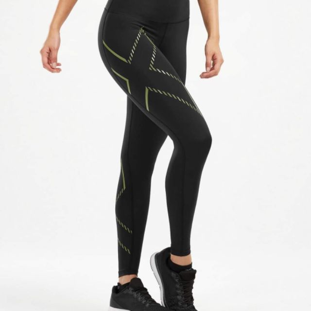 2XU Women's Bonded Mid-Rise Compression Tights