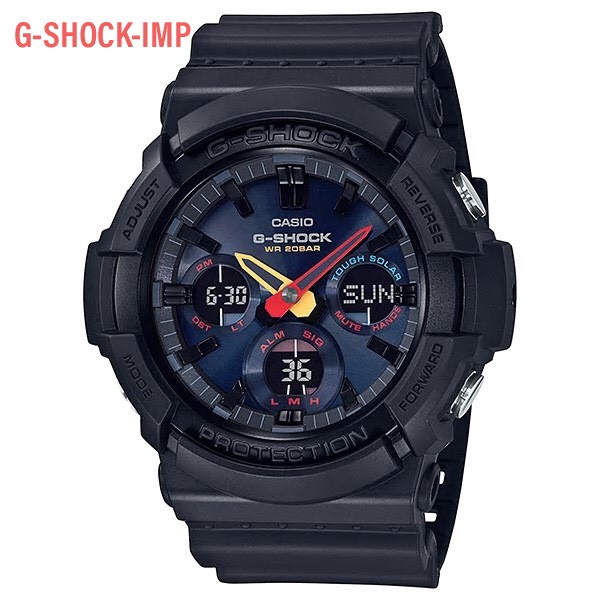 นาฬิกา G-Shock รุ่น GAS-100BMC-1A  ของแท้ ประกัน Cmg 1ปี  Tough Solar