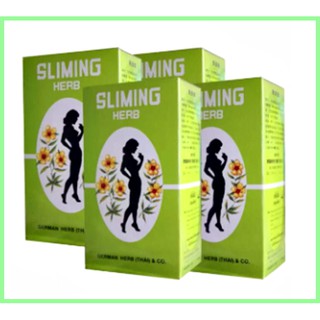 ของแท้ 100% ชาชงสมุนไพรสลิ่มมิ่งเฮิร์บ Sliming herb 50 ซอง [ 1 กล่อง ]