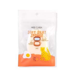 ฟองน้ำ Nee Cara Soft Silky Sponge ฟองน้ำแต่งหน้า พัฟ ฟองน้ำ || N213