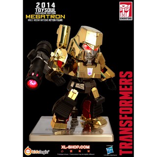 Beast Kingdom / Kids Logic : Mecha Nations MN03 TOYSOUL 2014 EXCLUSIVE EDITION GOLD MEGATRON Limited Ver. สินค้าแท้ 100%