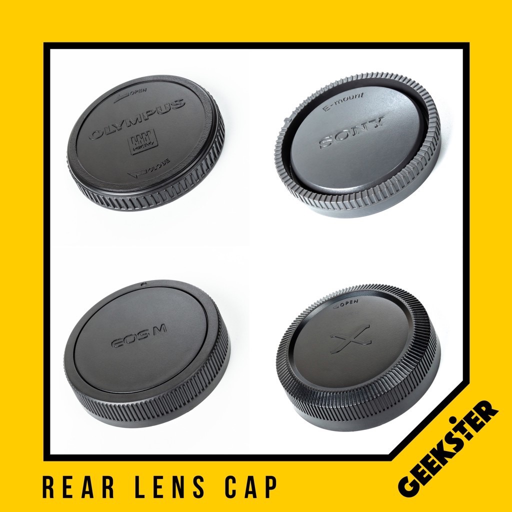 ฝาบอดี้ / ฝาปิดท้ายเลนส์ / ฝาท้าย / ฝา body ( ฝา เลนส์ ฝาปิด  / Rear Lens Cap , Body Cap )