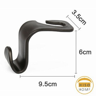 ตะขอพลาสติก ที่เกี่ยวเก็บของหลังเบาะรถ   Car Hook