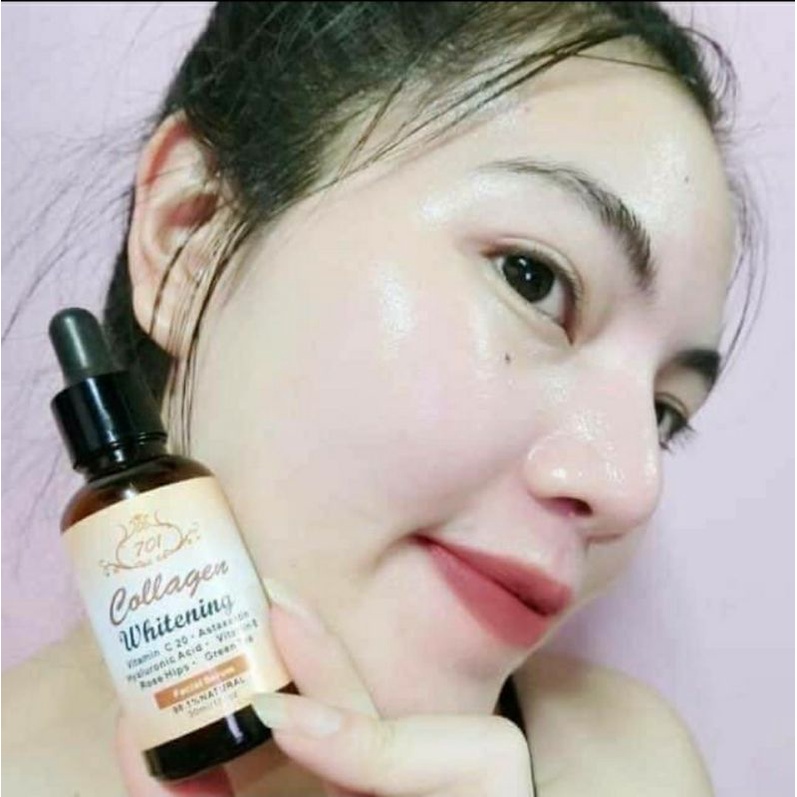 เซรั่มCollagen serumของเท้100%เซรั่มคอลาเจน701รักษาฝ้ากระจุดด่างดำรอยสิว