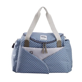 BEABA กระเป๋าเปลี่ยนผ้าอ้อม Sydney II Changing Bag "PLAY PRINT" BLUE