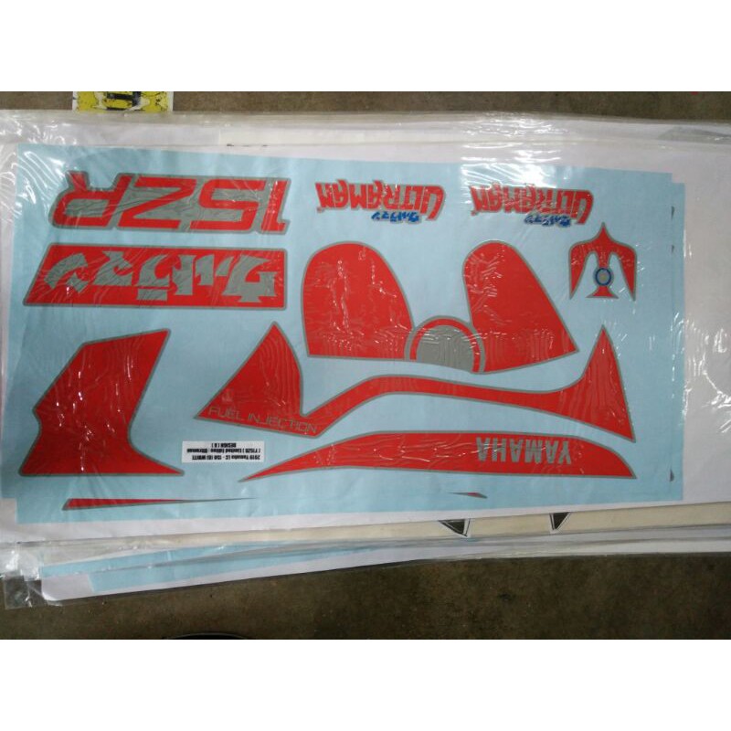 *BODY STICKER STRIPE / STRIKE* - Yamaha LC150 (8) อุลตร้าแมน (A)