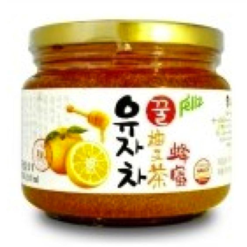 Feliz Honey Citron Tea เฟลิซ Yuzu (ยูซุ) ชาส้มเกาหลีผสมน้ำผึ้ง 560g.