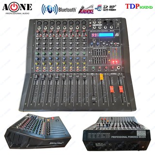 เพาเวอร์มิกเซอร์ Power Mixer เครื่องเสียง ขยายเสียง 1300W 8CH Power mixer ( 8 channel ) รุ่น TF-8D 🚚✔(จัดส่งฟรีส่งไว)