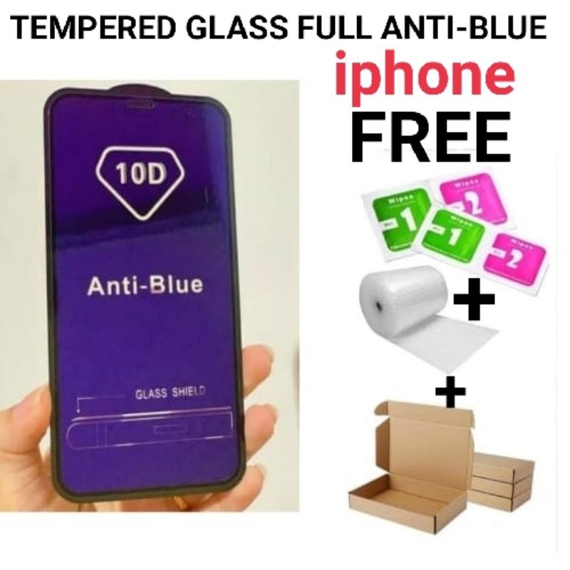 กระจกนิรภัย antiblue iphone 6/6s/6G/6+/6splus/7/7+/8/8+/X/xs/xr/xs max/11/11pro/11pro max/12/12pro/1