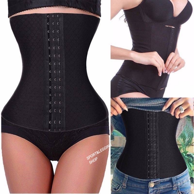 HOT แผ่นรัดหน้าท้องCorset ยาว11นิ้วเอ็นดาม4เส้น#389