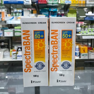 [พร้อมส่ง!!] SpectraBAN sunblock SPF50+ PA+++ ครีมกันแดดสเปคตร้าแบน 100กรัม