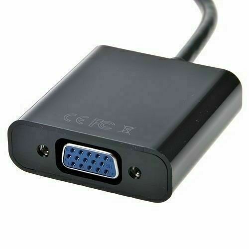 HDMI to VGA Video Converter Adapter Cable without Audio Support Full HD ...
