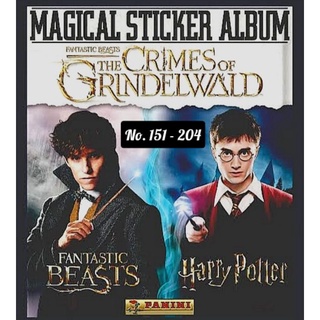 สติ๊กเกอร์ Fantastic Beasts No.151-204 ภาค The Crimes of Gri…