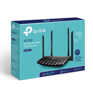 TP-Link Archer C6 Gigabit Router AC1200 MU-MIMO