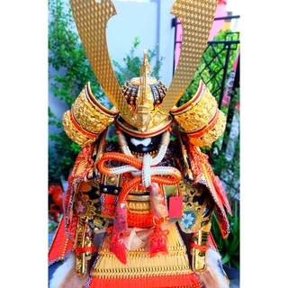 ชุดเกราะซามูไรจำลองนำเข้าจากญี่ปุ่นเเท้