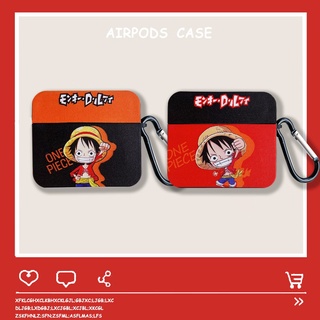 🔥จัดส่งภายใน24ชั่วโมง🔥One Piece Luffy การ์ตูนยอดนิยม เคส สำหรับ Airpods 3 pro case เคสแอร์พอร์ตgen2 gen3 2021 AirPod 1 2