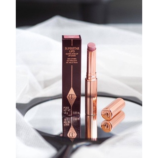 ลิปสติก Charlotte Tilbury Superstar Lips Glossy Lipstick - Pillow Talk  1.8g.