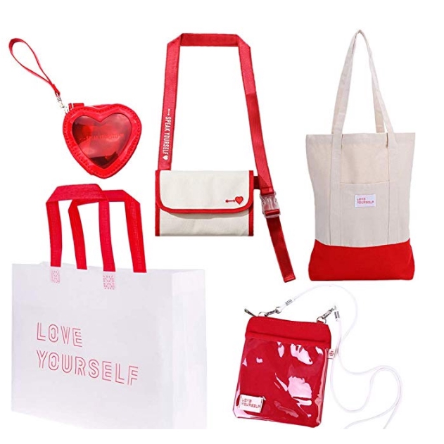 KPOP BTS Bag BTS LOVE YOURSELF SPEAK YOURSELF WORLD TOUR ARMY Crossbody Bags Shoulder Bag Totes bag