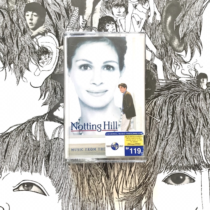 Tape Cassette เทปเพลง Notting Hill (1999) 	Soundtrack, Score, Pop Rock, Soul