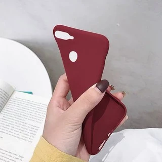 Oppo A5S F7 F9 A12 A7 Candy Color Slim Thin Matte Skin Soft TPU Android Silicon Case Cover