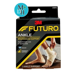 Futuro Wrap Around Ankle Support ฟูทูโร่ อุปกรณ์พยุงข้อเท้า ข้อเท้า ชนิดเพิ่มความกระชับ 1 ชิ้น