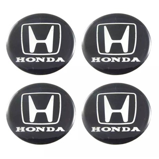 สติกเกอร์ติดดุมล้อ HONDA ขนาด 70mm. 1 ชุดมี 4 ชิ้น