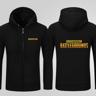 2019 Game Playerunknown Battlegrounds Pubg ผู้ชนะไก่ Dinner Hoodies ฝ้าย Zip ขึ้น Hooded