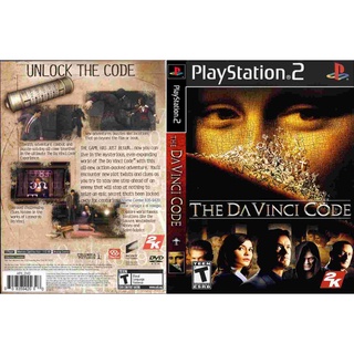 แผ่นเกมส์ PS2 The Da Vinci Code   คุณภาพ ส่งไว (DVD)