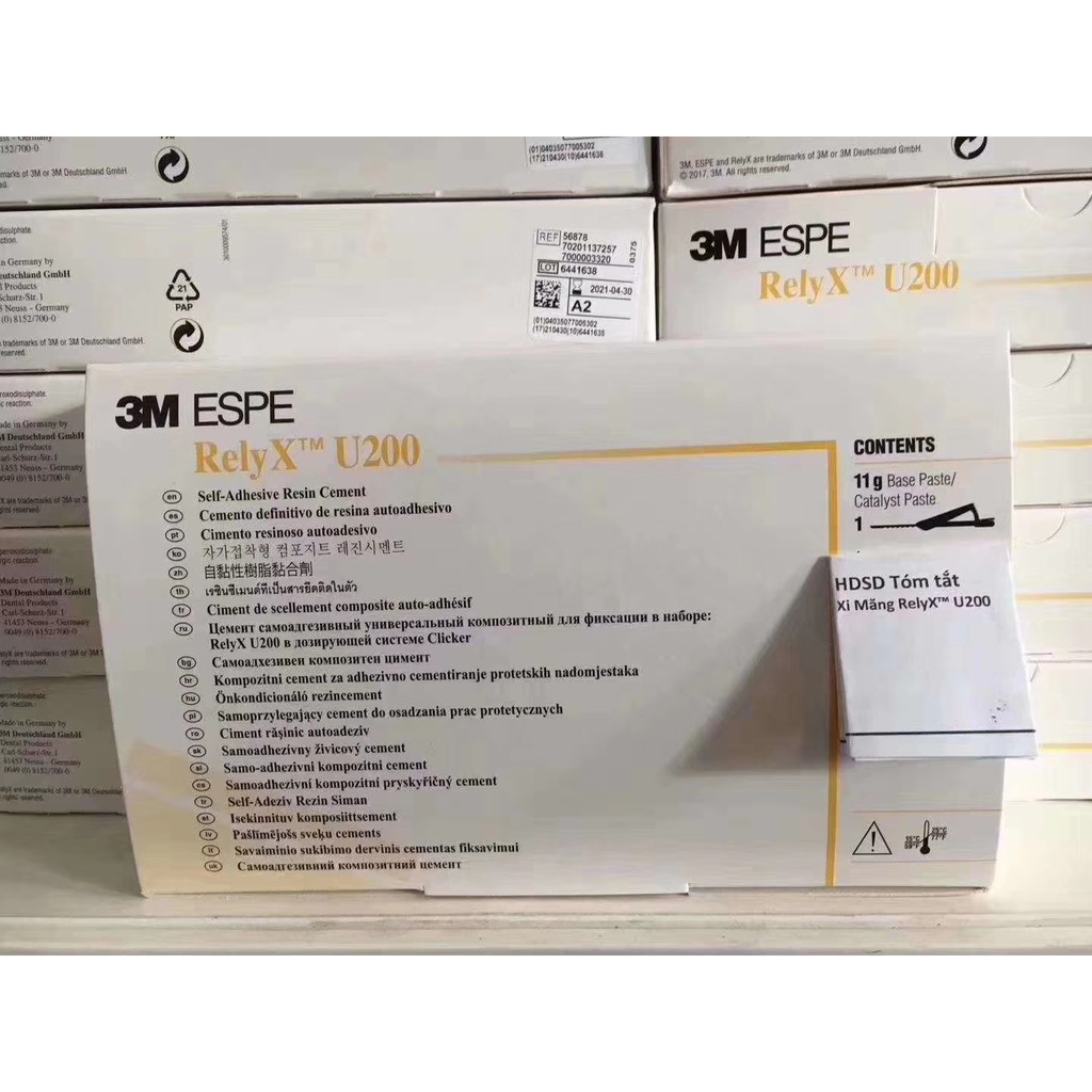 กาวเรซินมงกุฎแรเงา TR 3M 11g วัสดุทันตกรรม