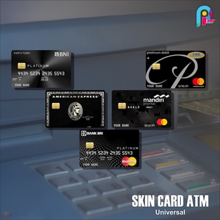 Atm E-MONEY ATM CARD สติกเกอร์ธนาคาร ป้องกันรอยขีดข่วน