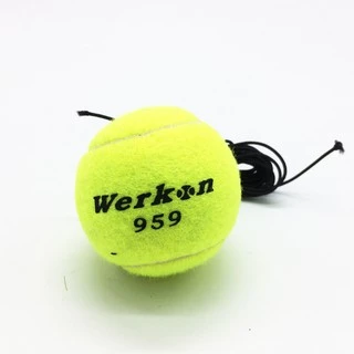 ลูกเทนนิส WERKON พร้อมเชือกยาง สำหรับการฝึกซ้อม