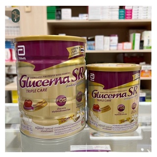 Glucerna SR กลูเซอนา เอสอาร์ ขนาด 400 กรัม, 850 กรัม อาหารสูตรครบถ้วนผสมใยอาหาร สำหรับผู้ป่วยโรคเบาหวาน