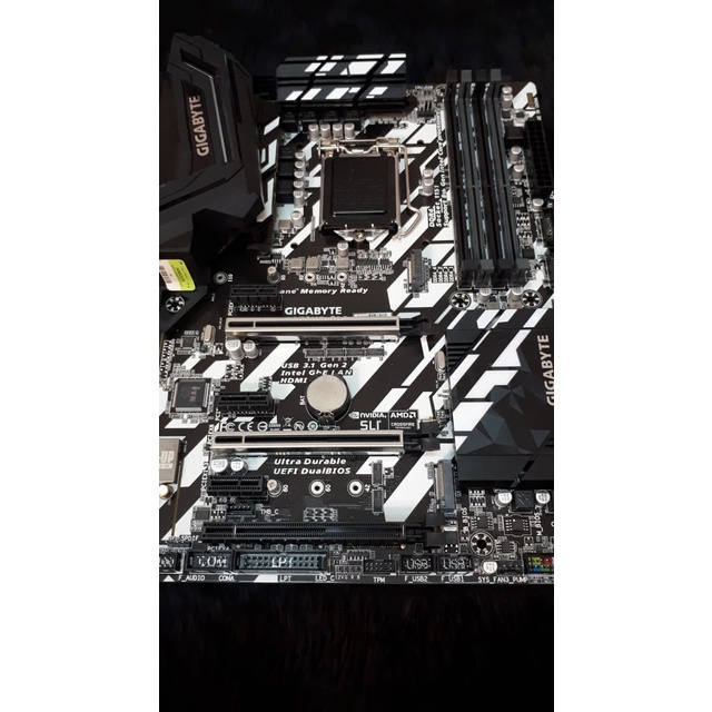 MAINBOARD (เมนบอร์ด) 1151 GIGABYTE Z370XP SLI