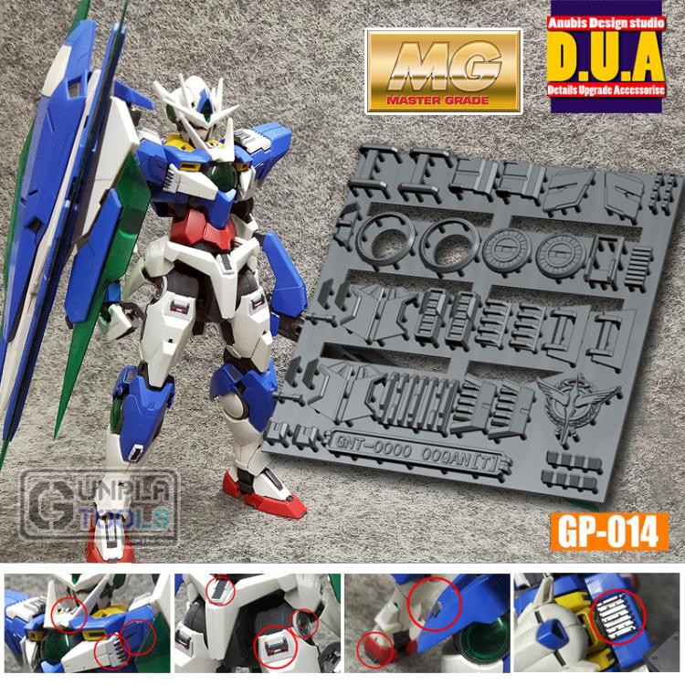 [ Anubis Studio ] พาทเสริมสำหรับเพิ่มดีเทล GP-014 สำหรับ GNT-0000 00 Qan［T］(MG 1/100) [Gundam / Resi