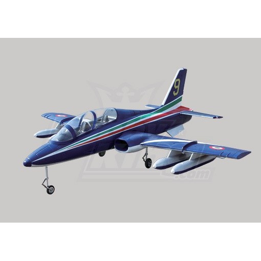 FLYHOBBY ERMACCHI MB339 JET KIT [ของเล่น RC] [โดนแมลงวันได้] [ ก่อนสําหรับผู้ใหญ่]
