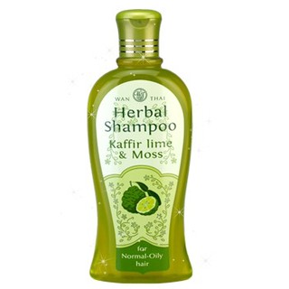 🔥โปรค่าส่ง25บาท🔥Wanthai Herbal Shampoo Kaffir lime &amp; Moss 200 ml. ว่านไทยแชมพู มะกรูด 8850785003282