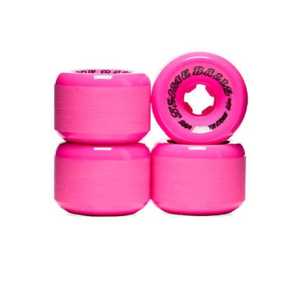 ล้อ Santa Cruz Slime Ball Scudwads Vomits 95a Skateboard Wheels Pink - 60mm